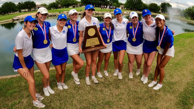 Alamo Heights girls golf shoots 29-over to win 5A state title