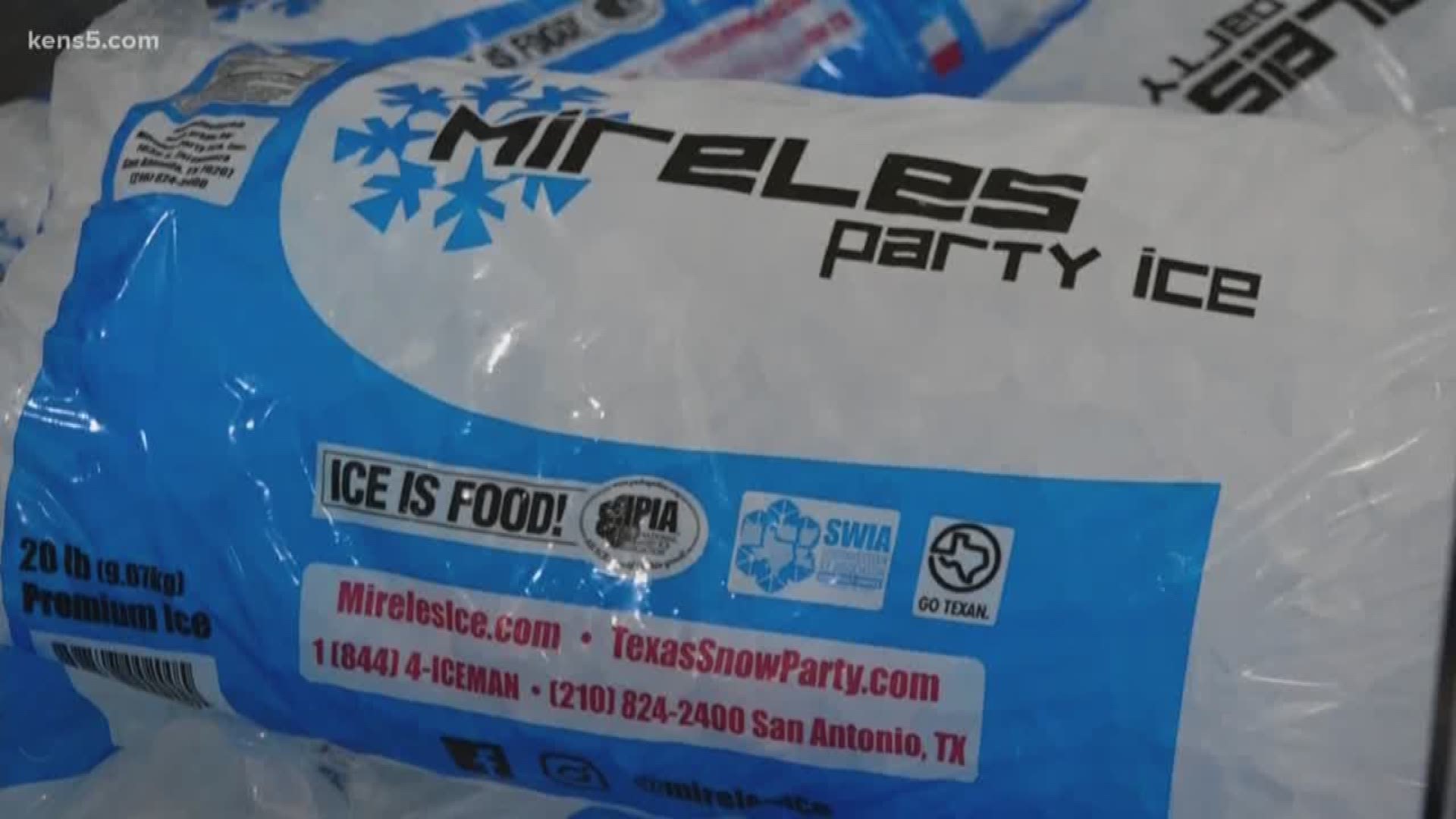 As the heat hits triple digits, profits are climbing for a local, family-owned ice business making some cold-hard cash.