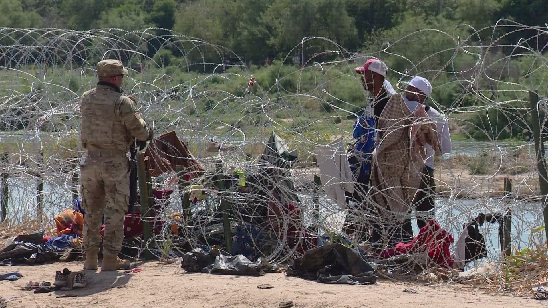 The order comes a week after Texas sued the Biden administration over the destruction of razor wire in Eagle Pass, along the U.S.-Mexico border.