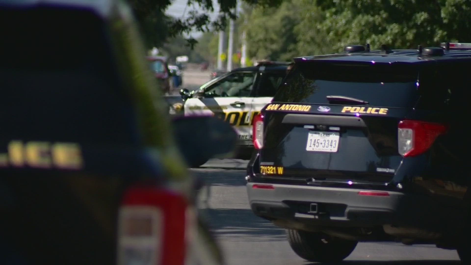 Officers surrounded the home in the 1300 block of Dahlgreen after they got a call saying two men were being held against their will.