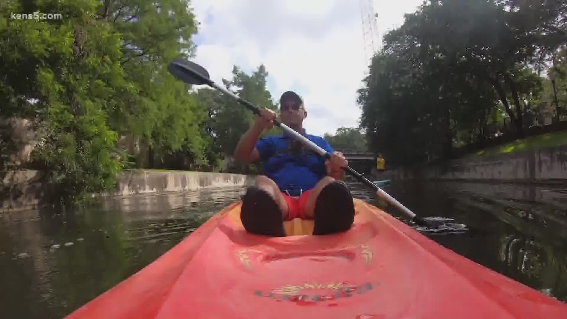 You're used to walking next to the San Antonio River, but what about paddle boarding or kayaking in it?