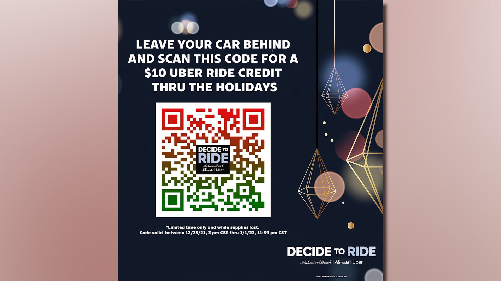 Decide to Ride: Initiative encourages making a plan to get a safe ride ...