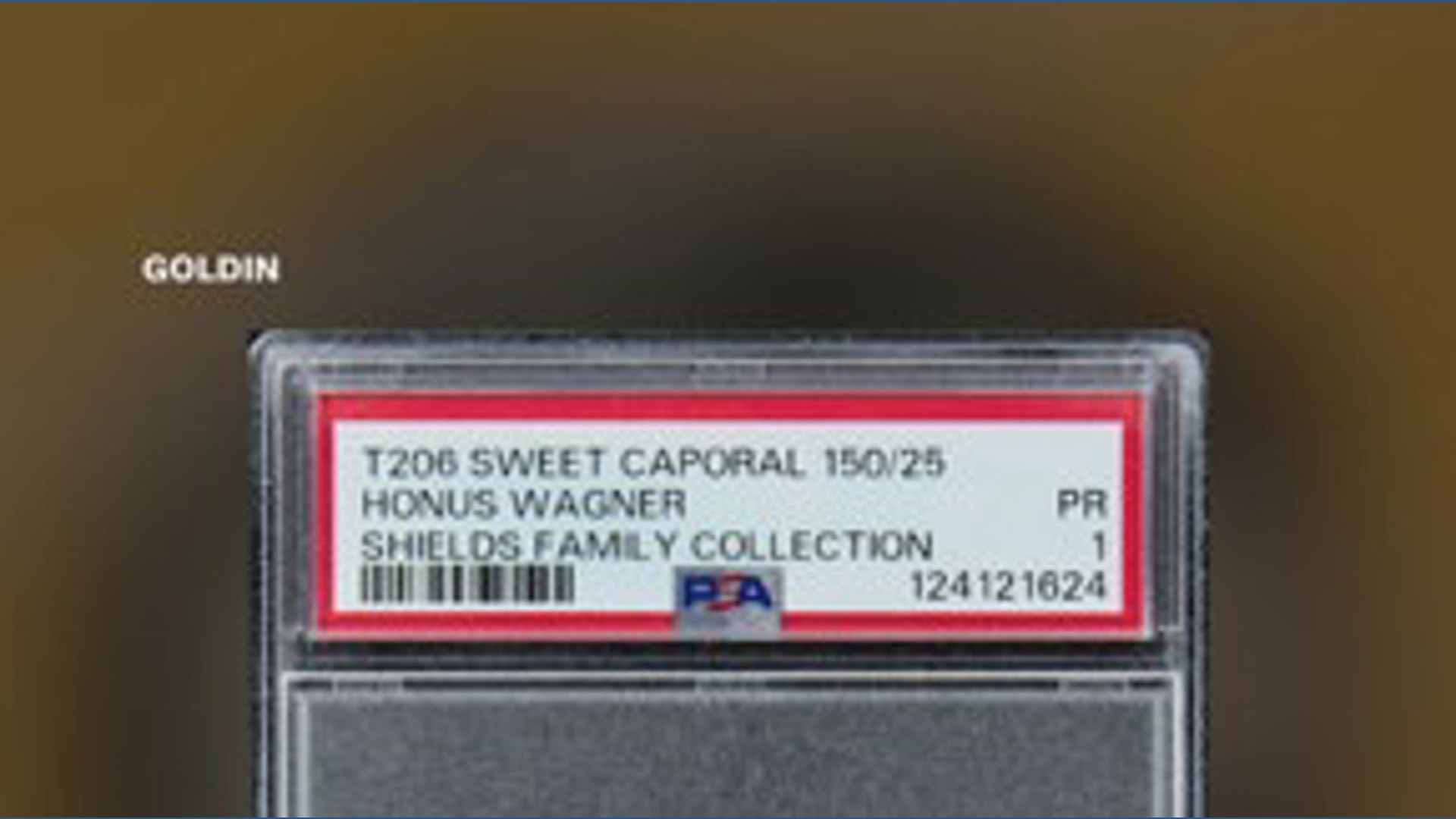 Rare baseball card auction Rare baseball card auction