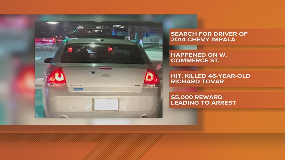 SAPD looking for car connected in deadly hit-and-run