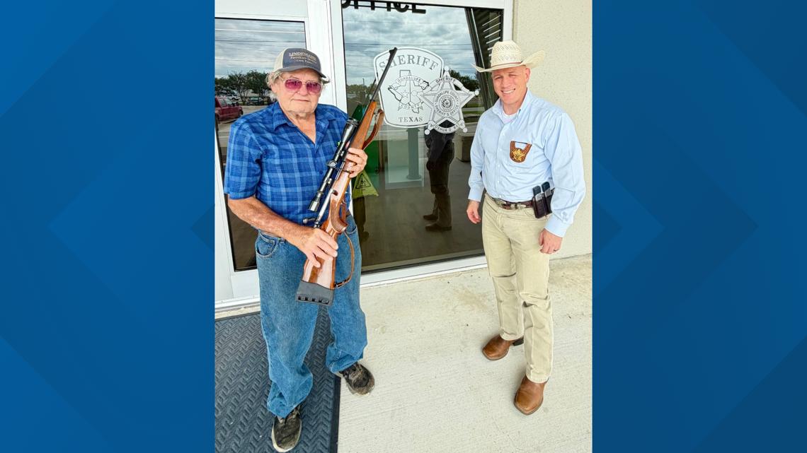 After nearly 40 years, a stolen rifle has been returned to its owner, Chris Bernhard, thanks to efforts by GCSO and North Glenn PD in Colorado.