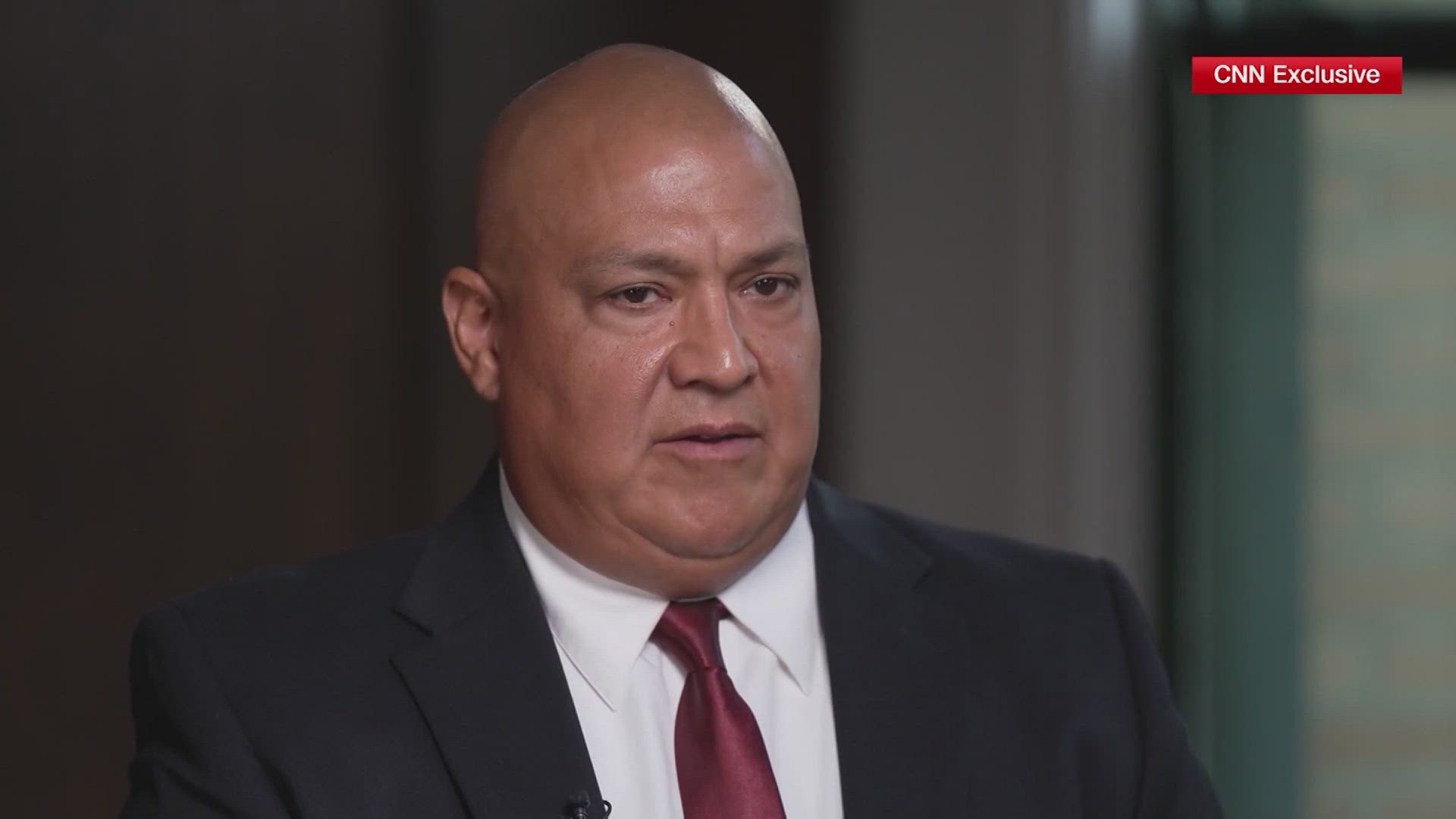 Former Uvalde CISD police chief CNN interview clip.