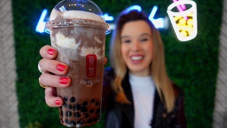 Authentic bubble tea loaded with tapioca pearls brewed fresh every four hours | Everything 210
