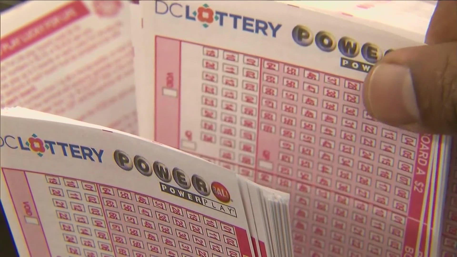 No one matched all six numbers from this weekend's Powerball drawing, bringing the jackpot up to $1 billion. The drawing happens Monday night at 10.