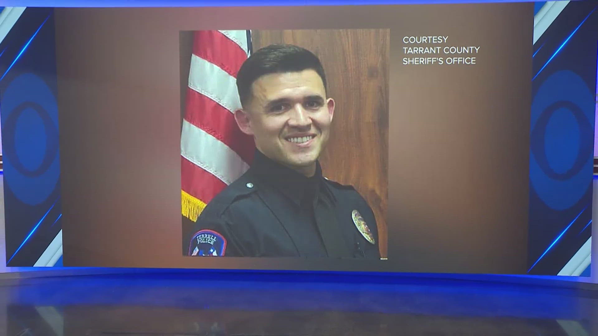 Officer Jacob Candanoza, 28, was just five months on the job. He was taken to a hospital where he died. Police say the suspect who allegedly shot him is in custody.