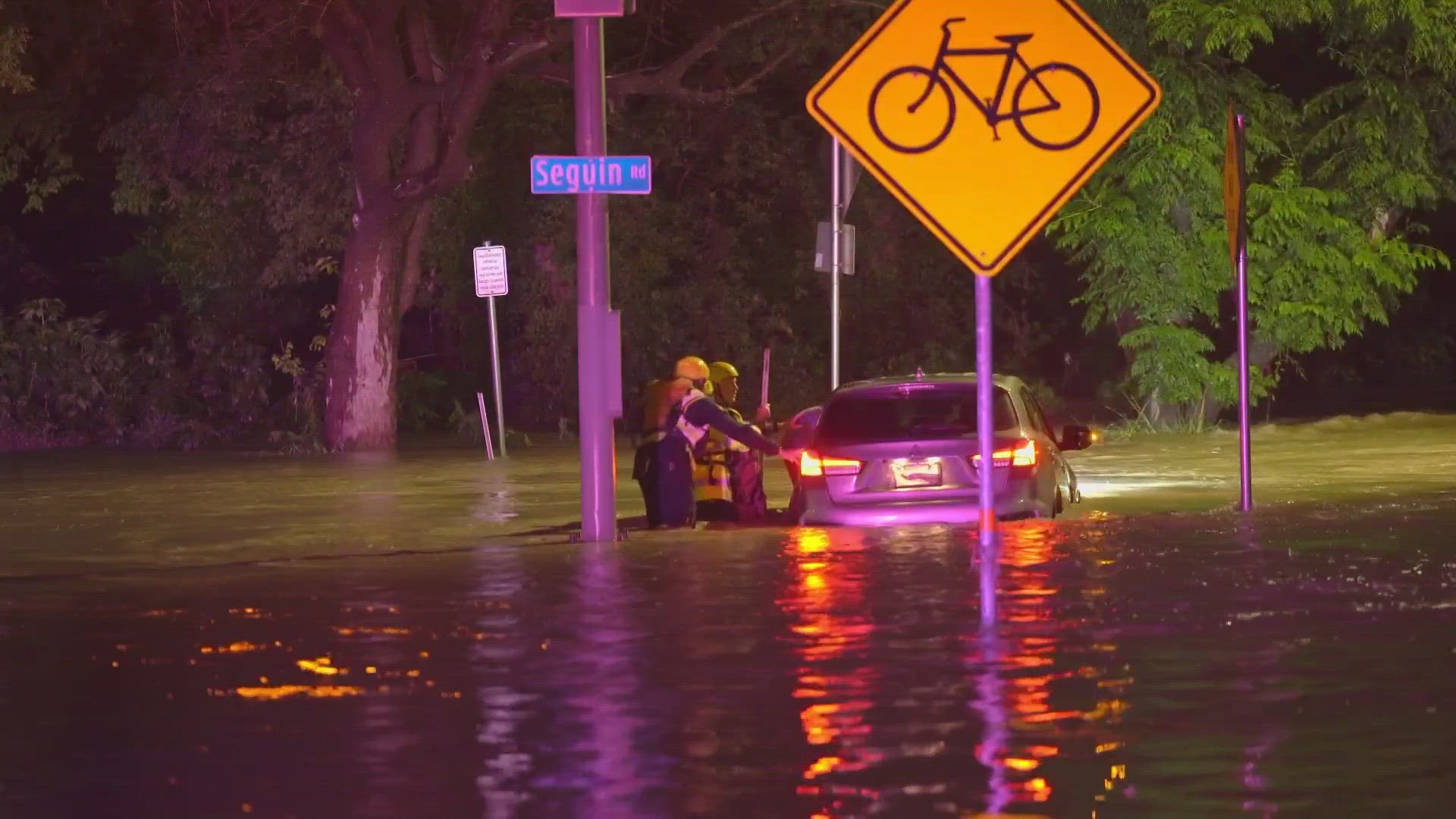 Officials once again remind everyone to "Turn Around, Don't Drown!"