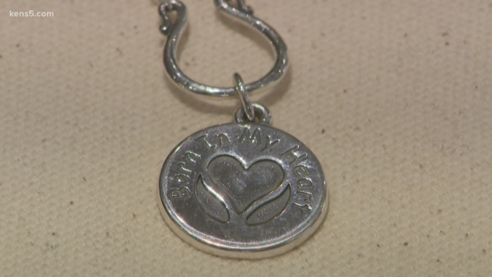 At James Avery stores, a special charm for sale commemorates families who undergo the adoption process.