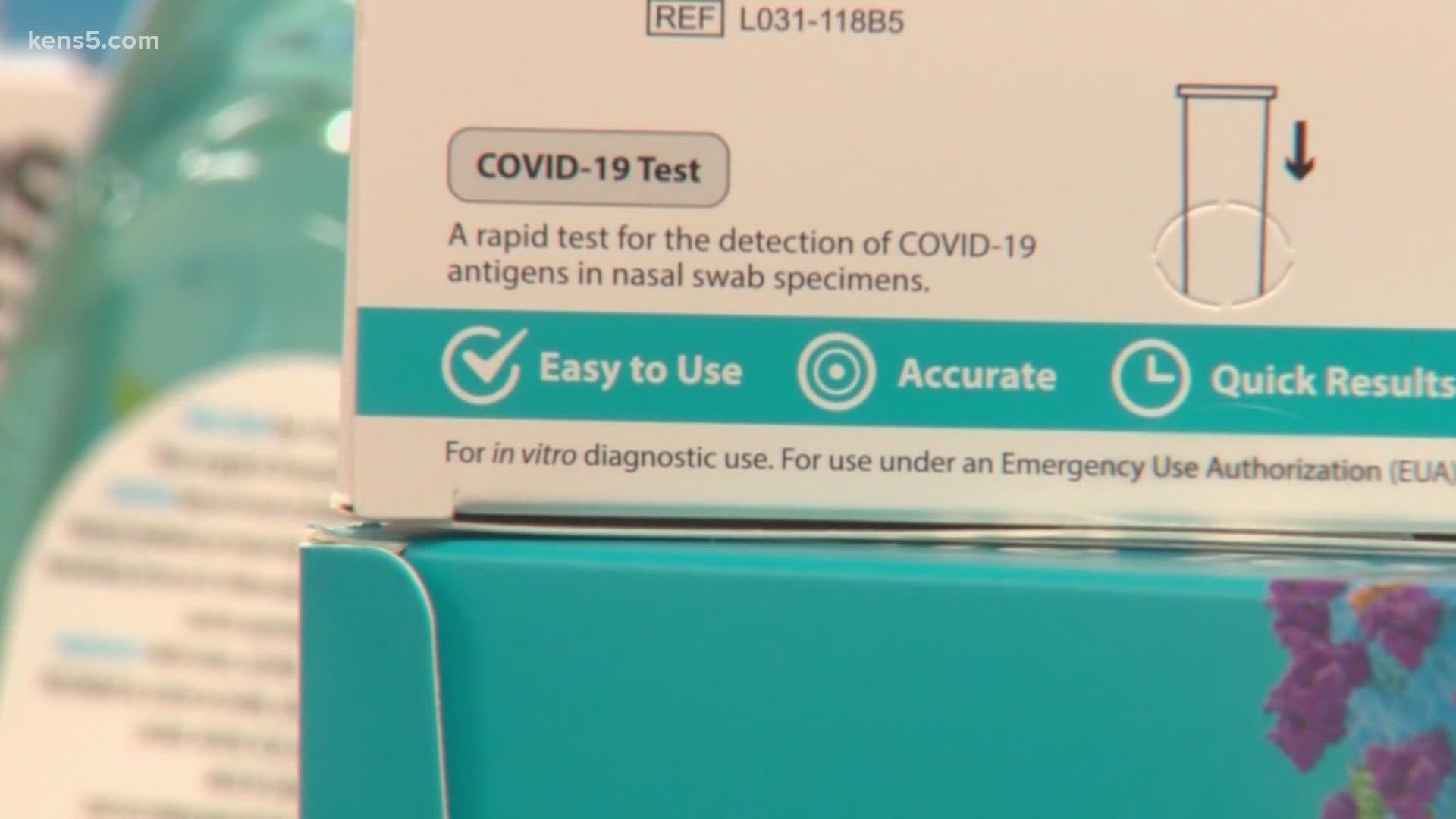 The Biden administration had pledged to provide 500 million at-home rapid test kits come the New Year.