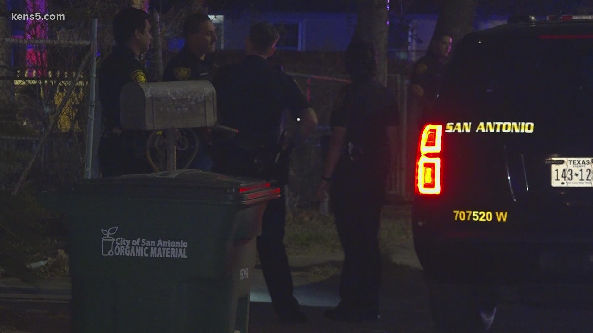 A three-year-old child and an adult male were shot in a drive-by shooting Wednesday night on the west side of San Antonio.