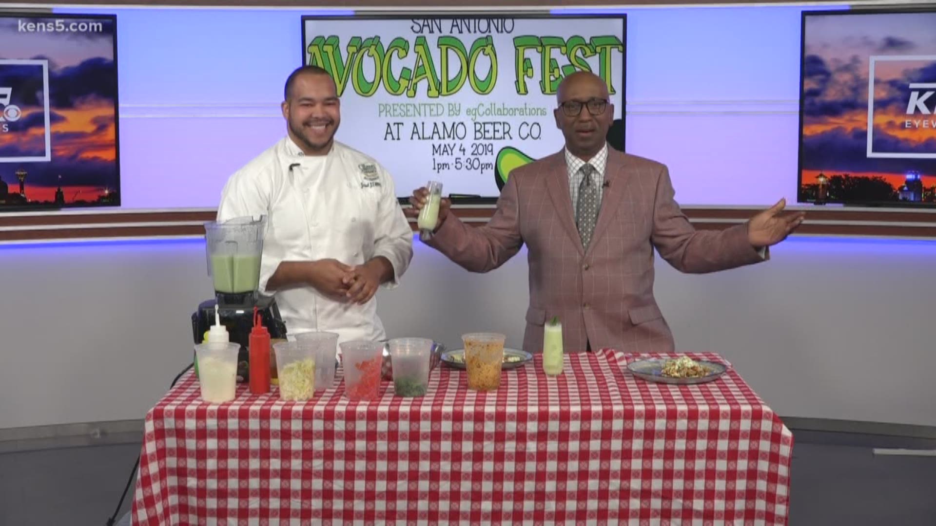 Avocado lovers rejoice! Jerrell Williams is stopping by the KENS 5 studio to share a few delicacies that will be featured at San Antonio's first Avocado Fest!