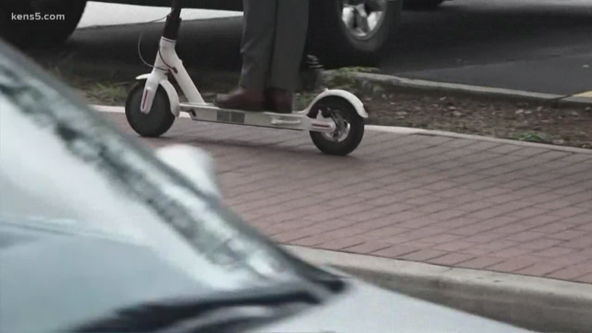 San Antonio is putting the brakes on e-scooters around town.