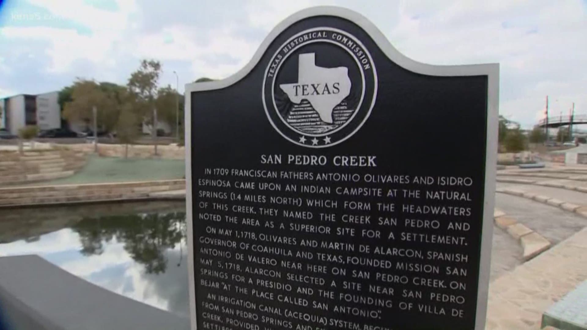 The new piece of art, priced at $100,000, was approved by Bexar County commissioners, and will have a modern, interactive element.