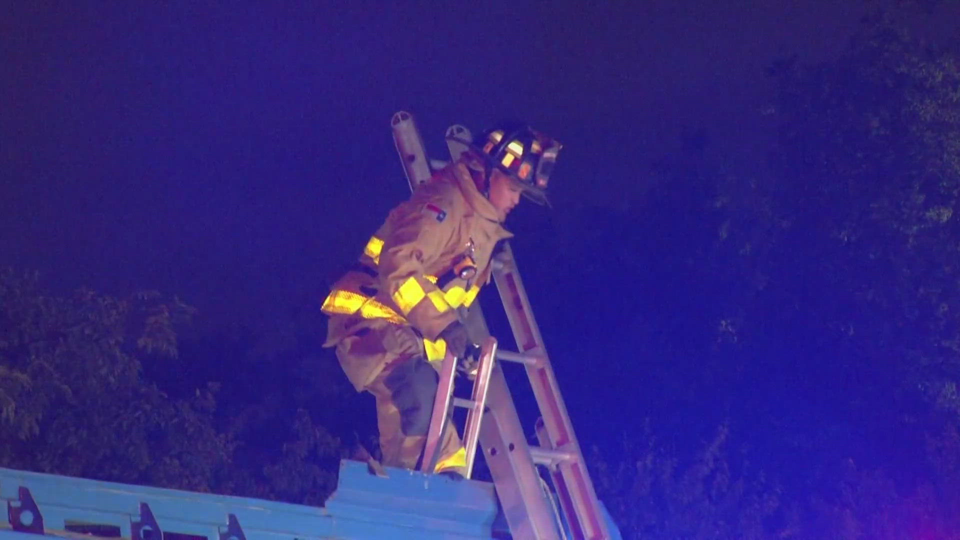 A dump truck was picking up the dumpster, and emptying it into the truck when they heard screaming from inside it.