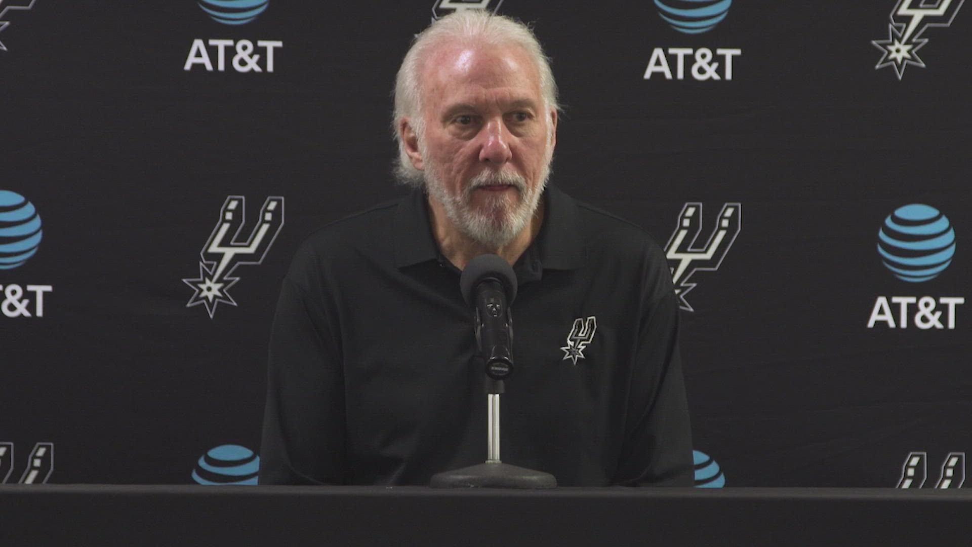 "It's not an exclusive situation that only men can understand basketball," Popovich said. "That's a pretty foolish notion, so the more the merrier."