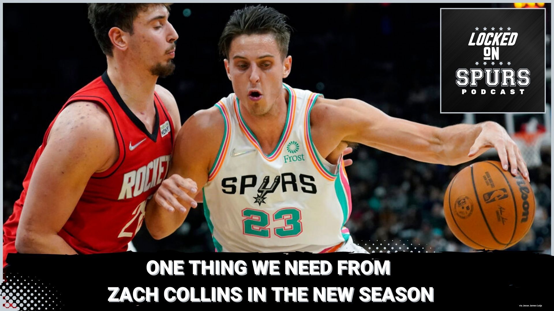 What is one area on the court Collins can improve on heading into the new season?