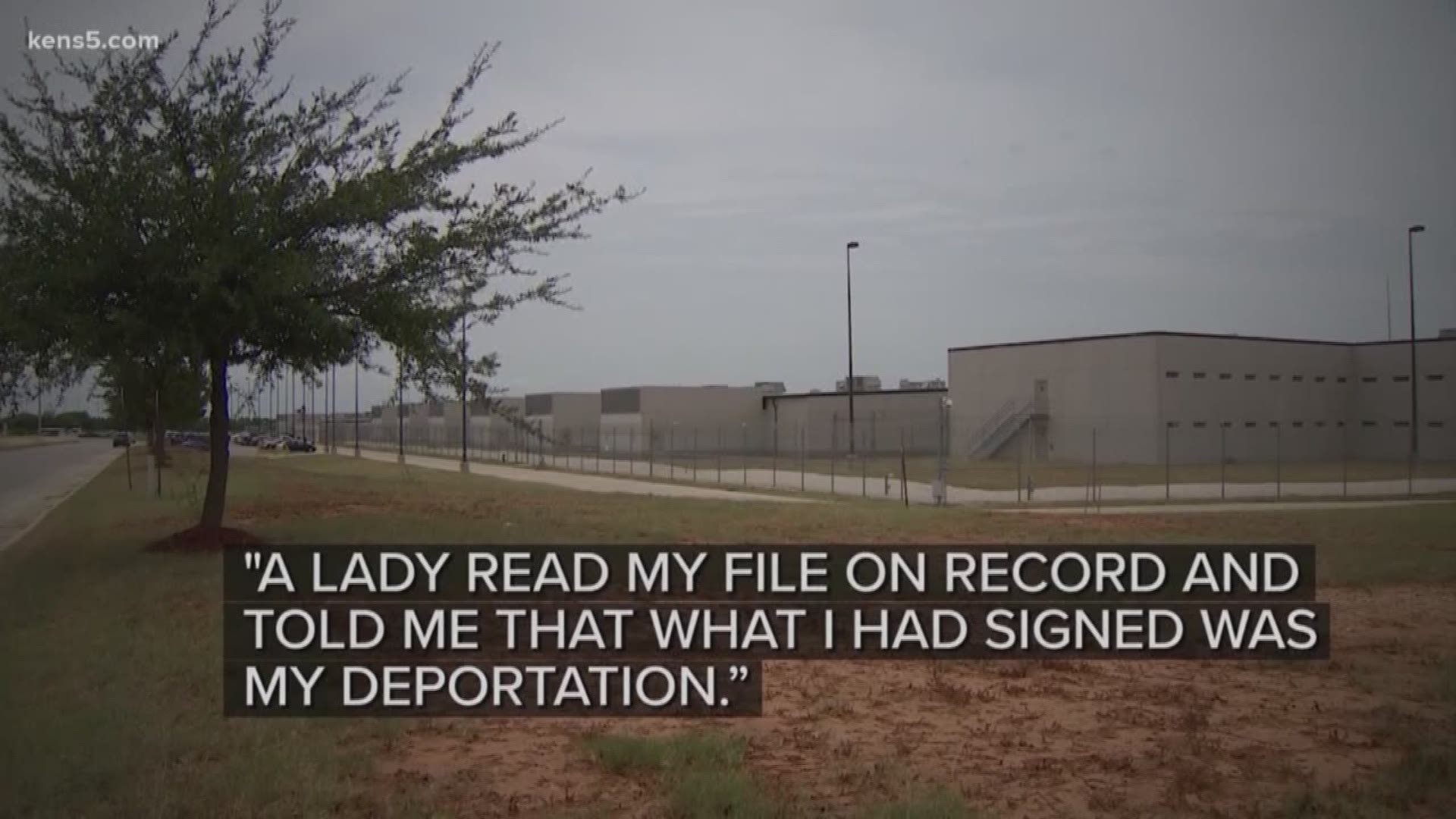 A Honduran mother says that she was fooled into believing papers she signed were for reuniting her with her son but they were actually deportation papers.