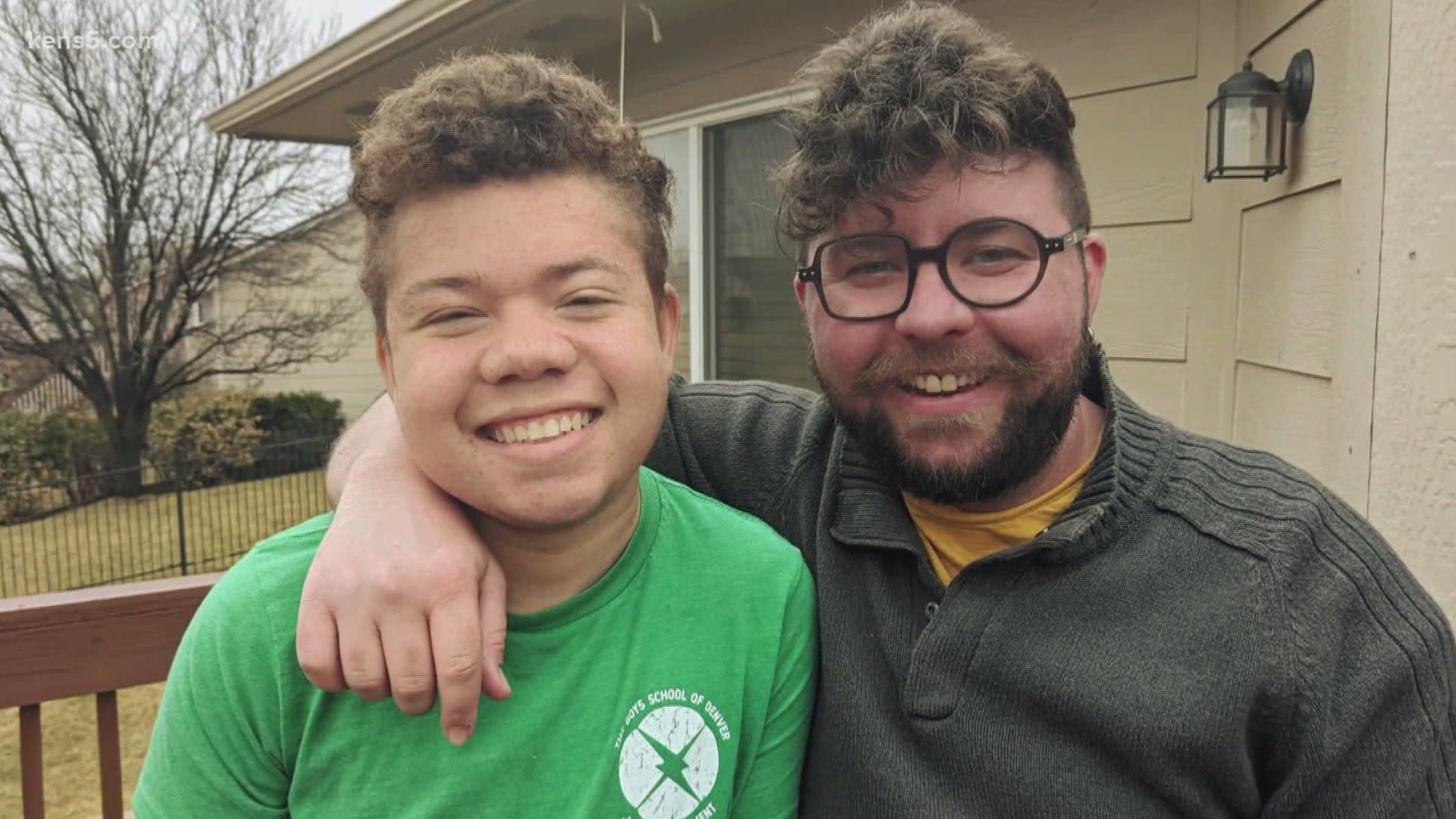 In 2019, Damien told his teacher, Finn Lanning, that health issues would keep him from returning to school. Two years later, Damien is healthier, and Finn is family.