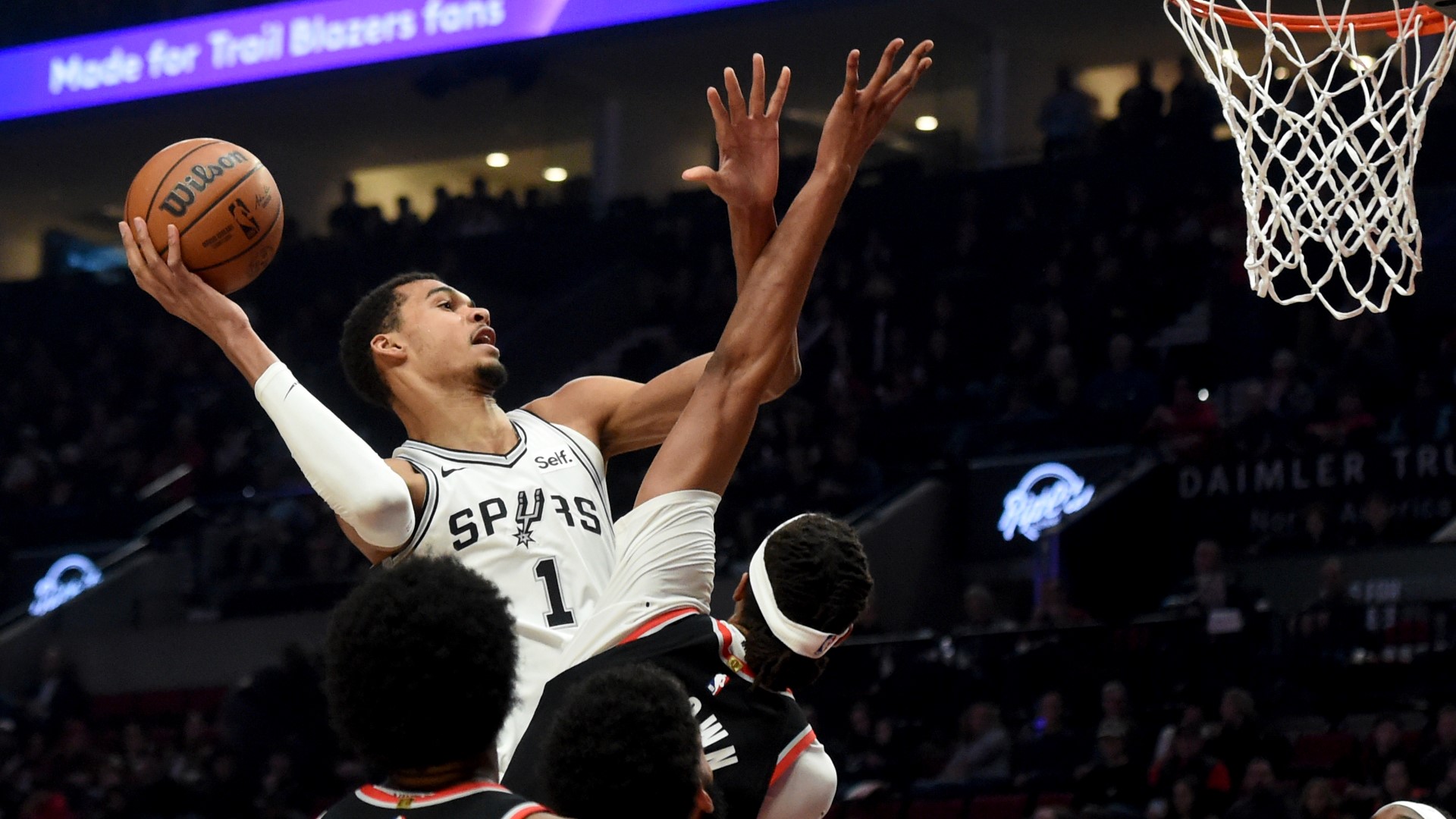 Spurs Beat Portland: Wembanyama Scores 30 In Win | Kens5.com