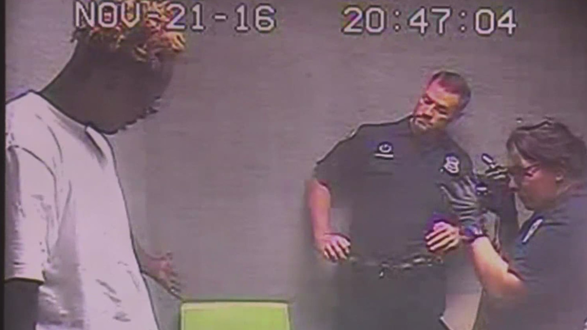 The jury watched video footage of investigators' interrogation of McKane after his 2016 arrest.