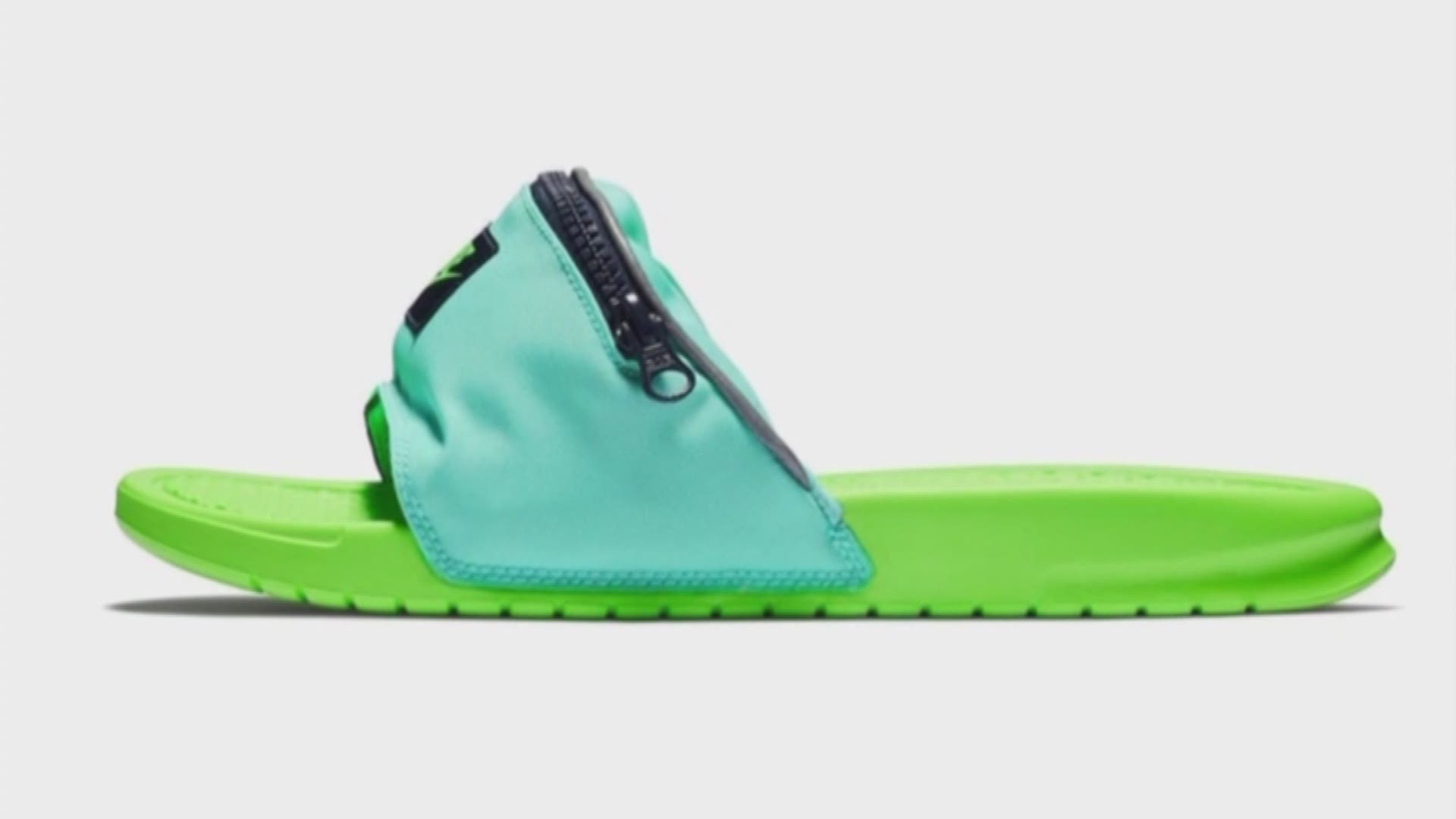 Nike's latest Benassi Slides have got you covered! The fanny pack flops are expected to be released this summer.