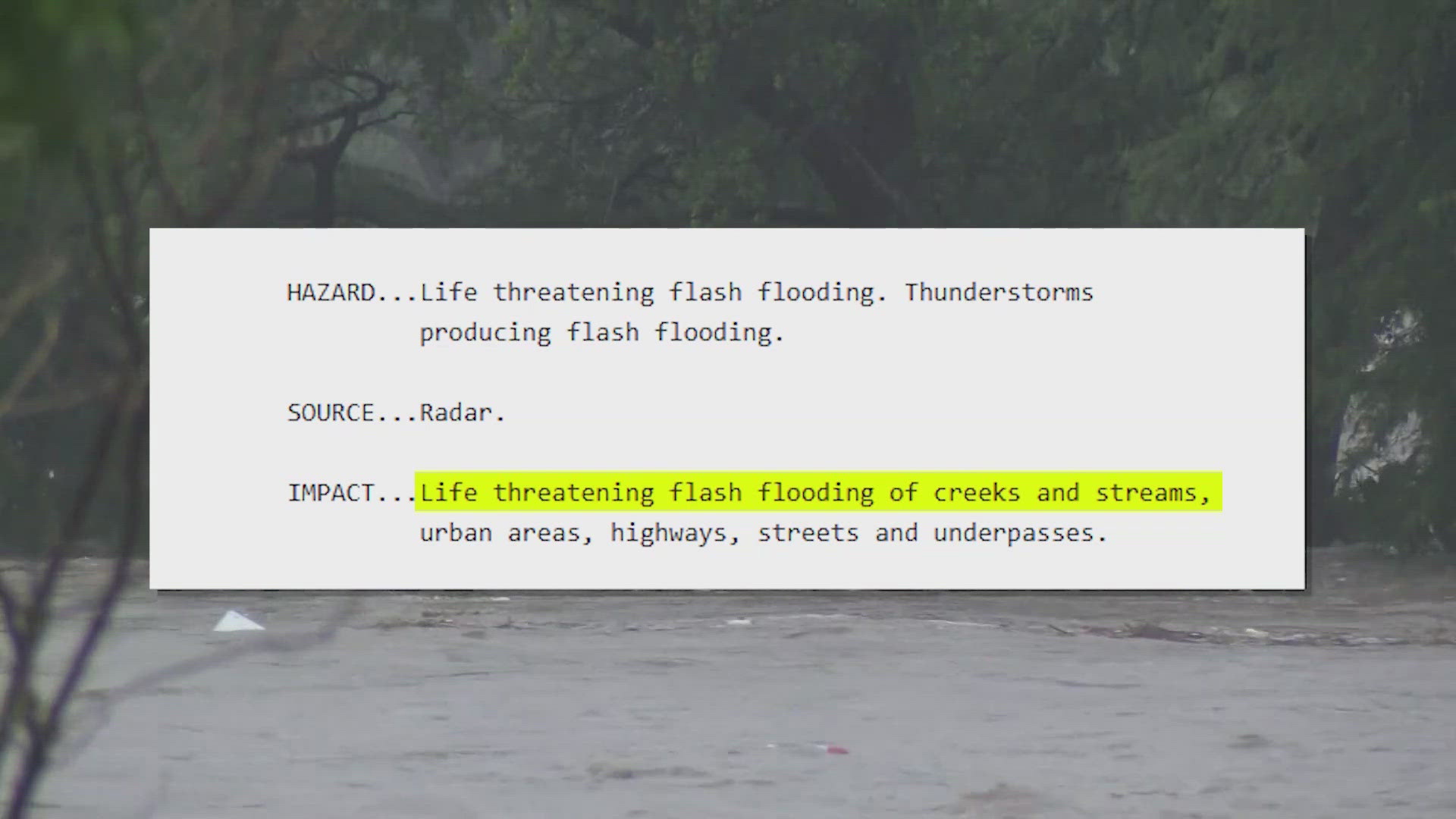The National Weather Service put out watches and warnings prior to the catastrophic floods. Did Kerr County use those ahead of time? Here's what we know.