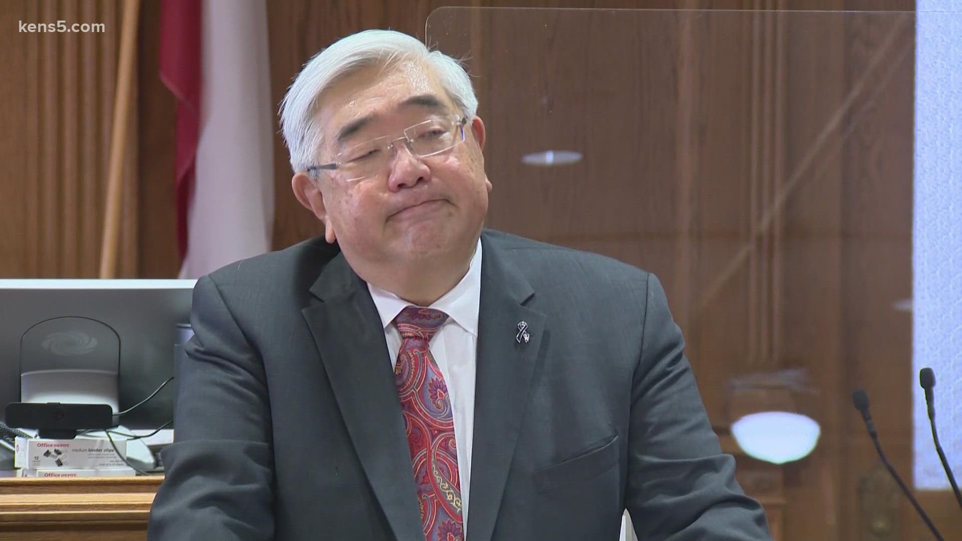 After nearly 16 years serving as a district court judge in Bexar County, Judge Peter Sakai announced he is 
resigning.