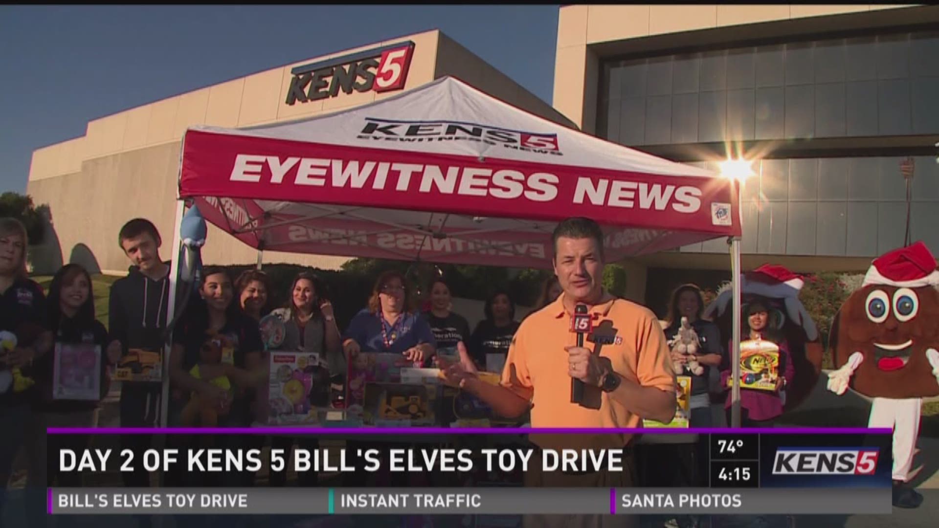 Bill's Elves Toy Drive - Day 2