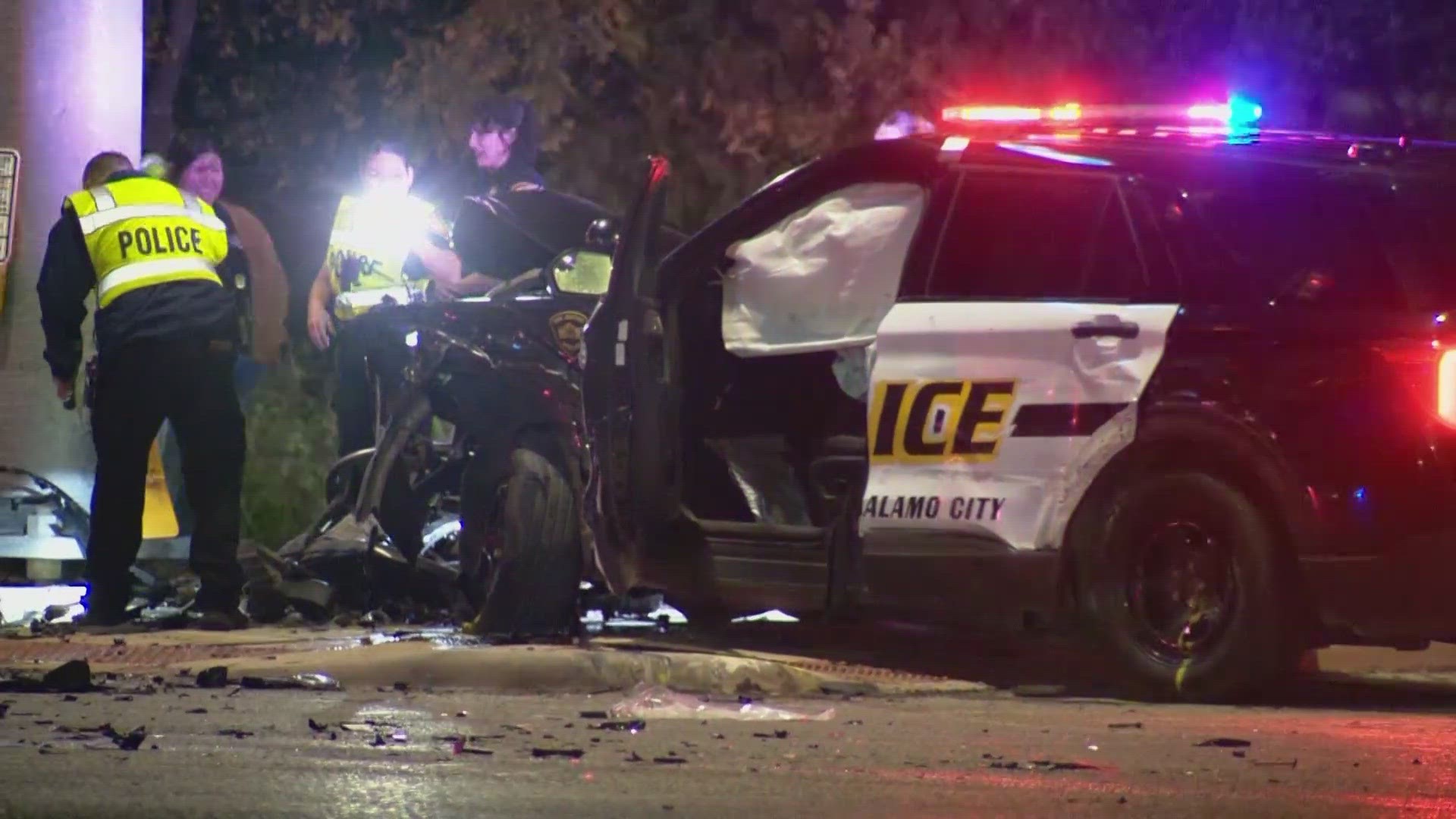 Man saves an officer's life after being hit by an alleged drunk driver