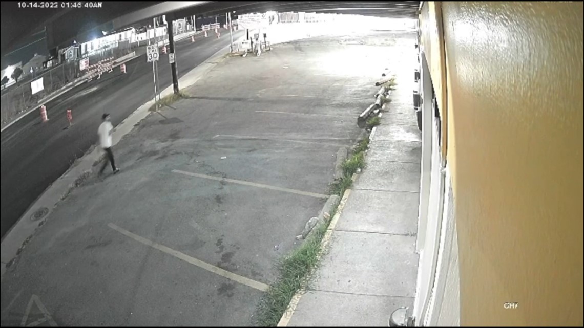 Surveillance Video: San Antonio Police Search For Murder Suspect ...