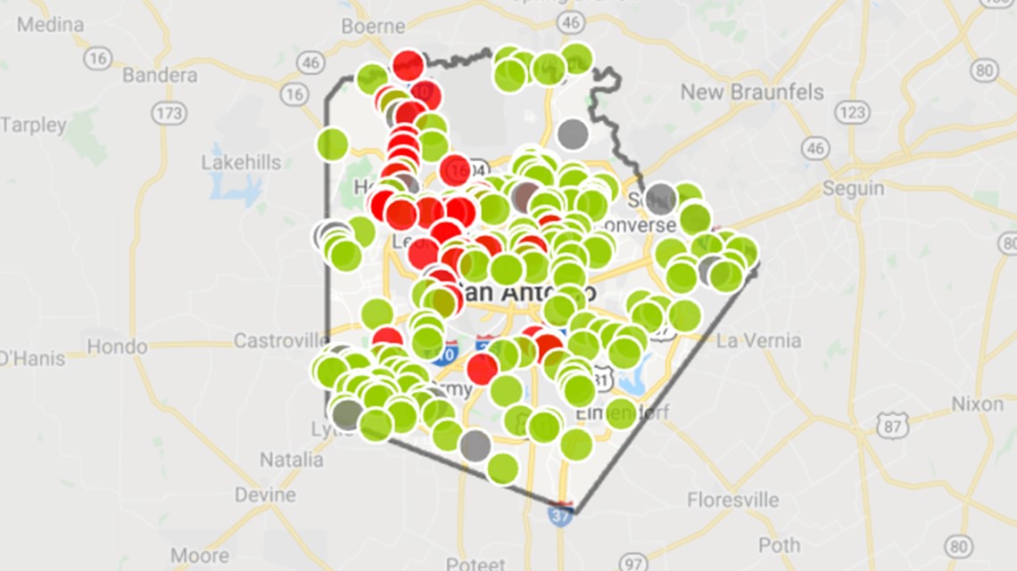 Latest Road Closures Map Turn Around Don t Drown Kens5