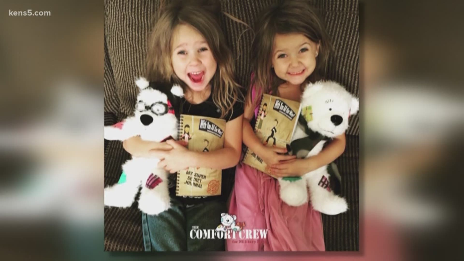 Being a part of a military family can be tough, especially for kids. That's where the Comfort Crew for military children comes in.