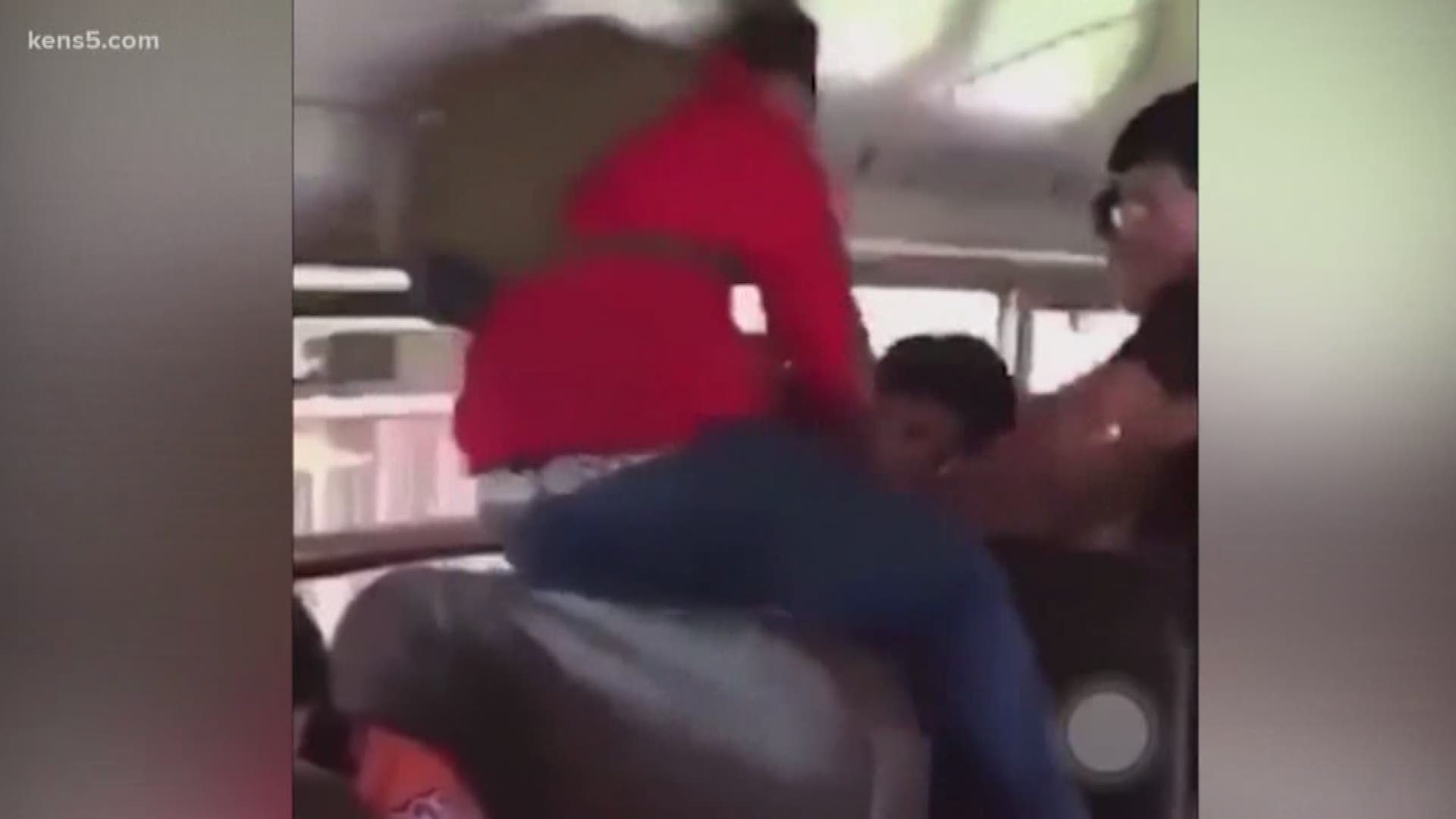 Video is circulating the internet, showing Brandeis High School students beating another student on the bus.