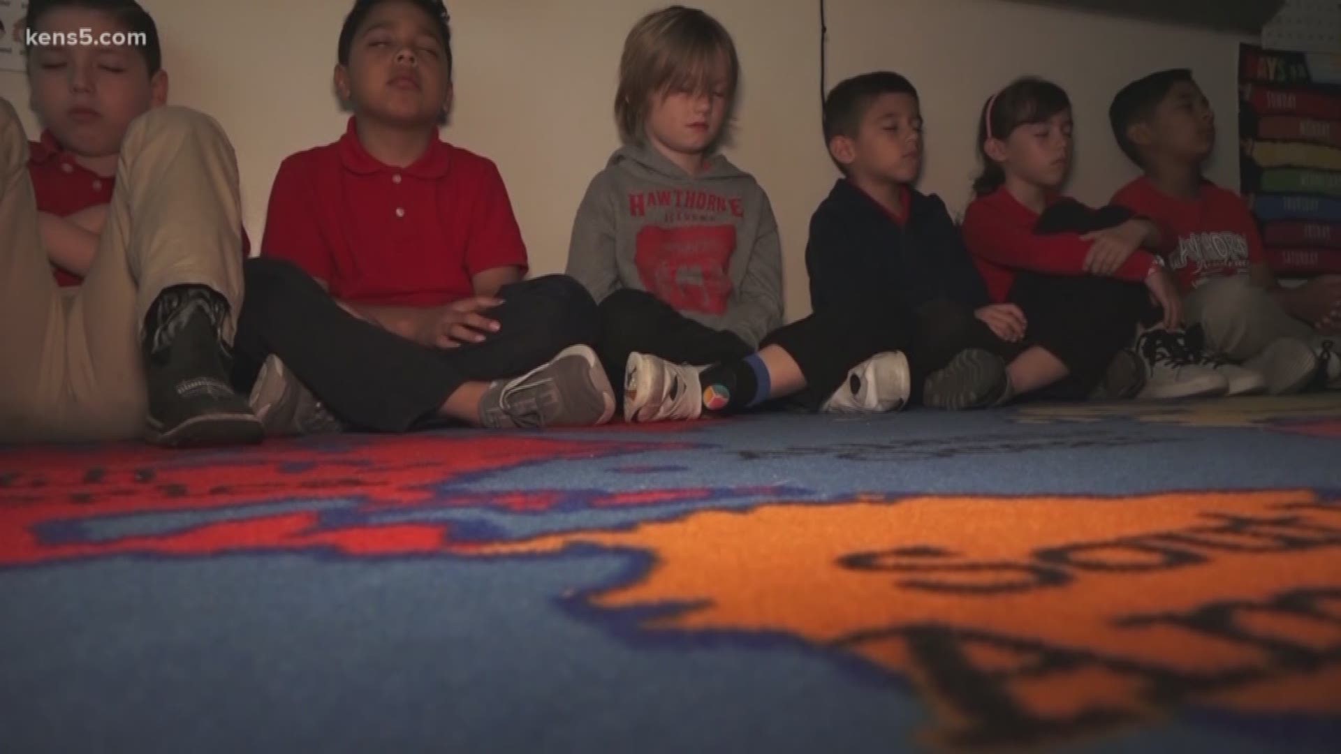 Many people credit daily meditation as a way to cope with stress, improve overall mood, and boost productivity. But one San Antonio elementary school teacher is proving that meditation is not just for adults.