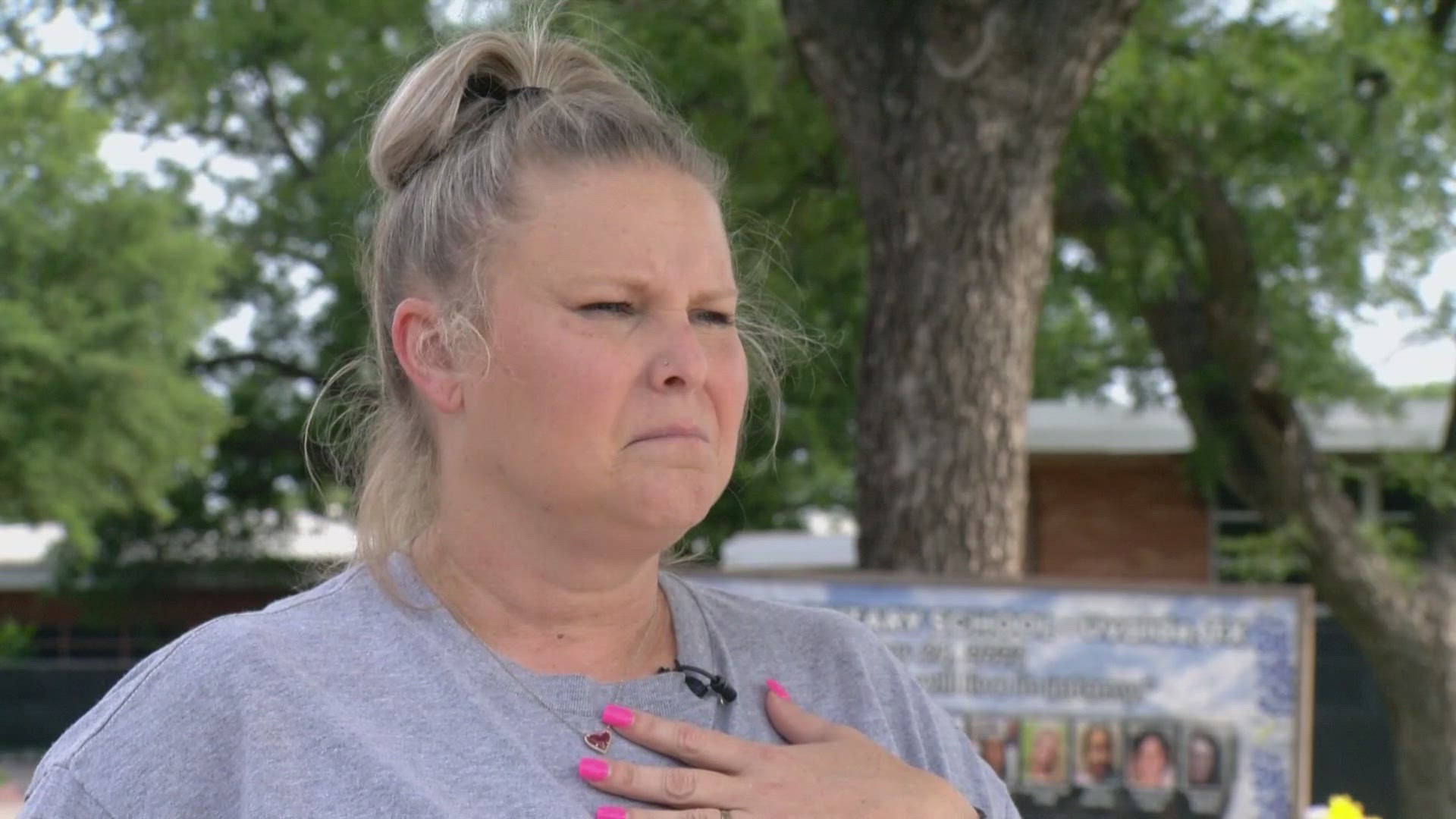 Nicole Ogburn made eye contact with the gunman who killed 21 beloved members of her Robb Elementary family. She explains why year two was tougher than the first.