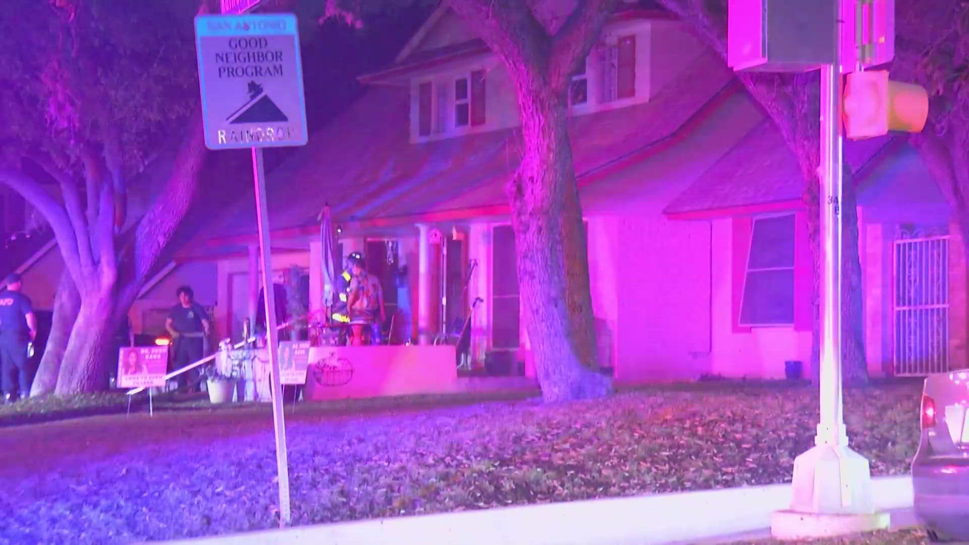 While seeing a movie, the family got an alert from their Blink home security system that there was smoke in the home.
