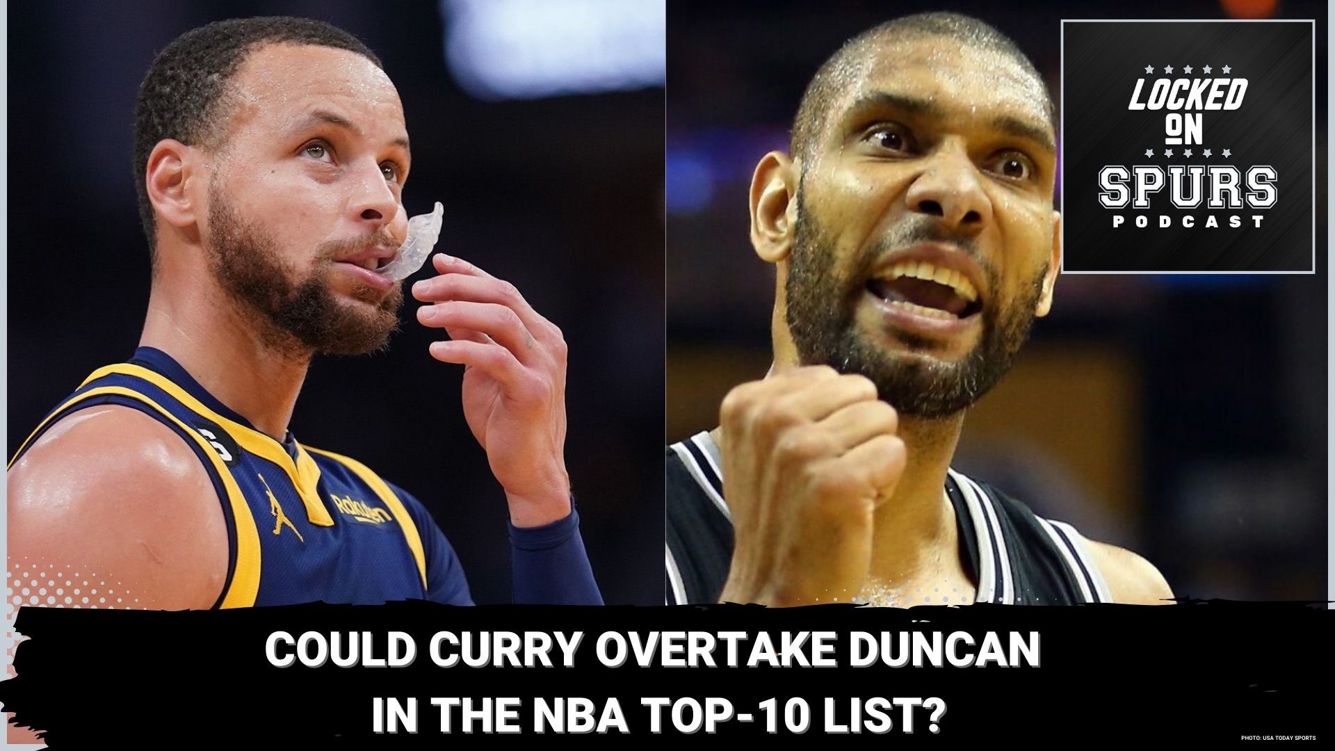 Curry could get five NBA titles this postseason and tie Tim Duncan.