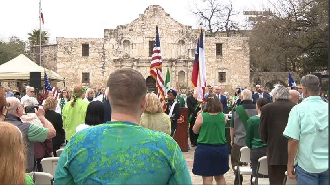 St. Patrick's Day event honors Irish defenders at the Alamo - Vimarsana News