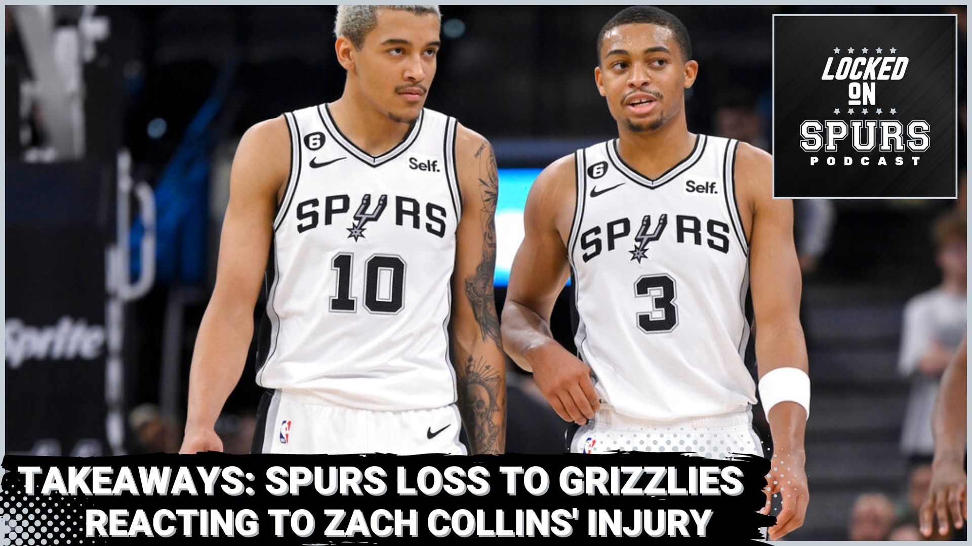 The Spurs lost a heartbreaker in overtime to the Grizzlies.