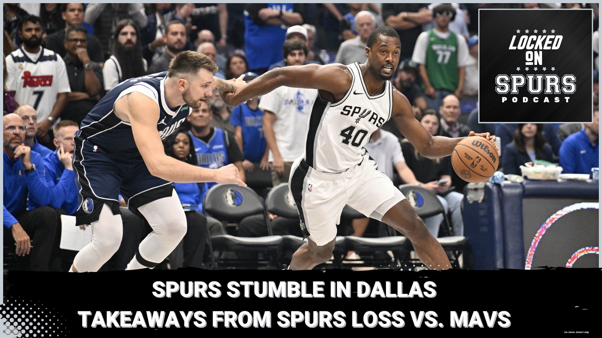 San Antonio Spurs stumble in season opener against Dallas Mavericks.