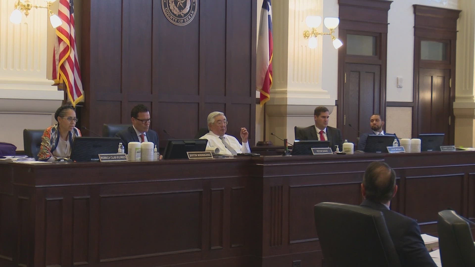 The Bexar County Judge received complaints about Christopher Forbrich regarding a statement witnesses say he made about commissioner Rebeca Clay-Flores.