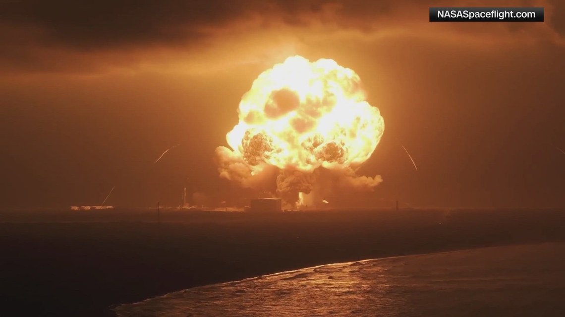 Blue Origin rocket explodes during ground test in Florida | kens5.com