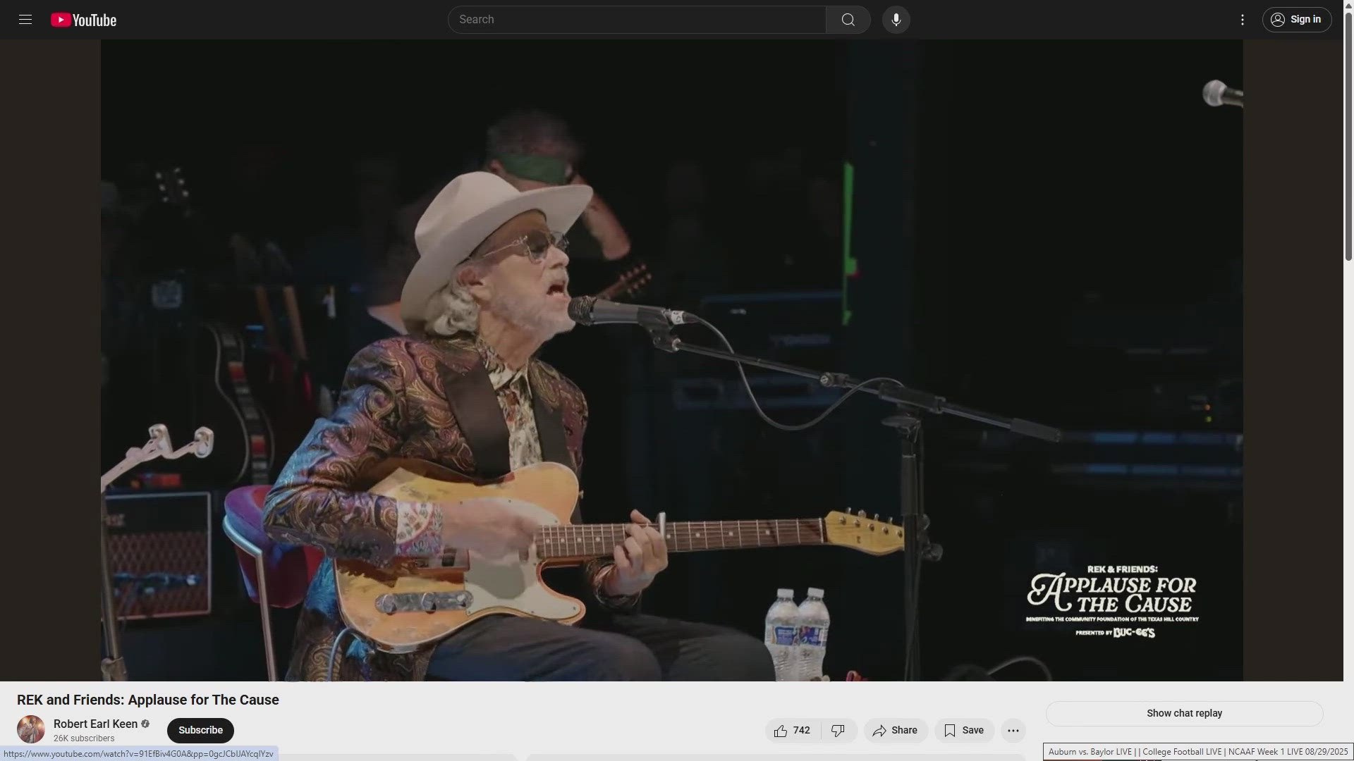 Texas music legend Robert Earl Keen’s sold-out benefit concert on Thursday raised $3M for Hill Country flood relief, proving music’s power to heal and unite.