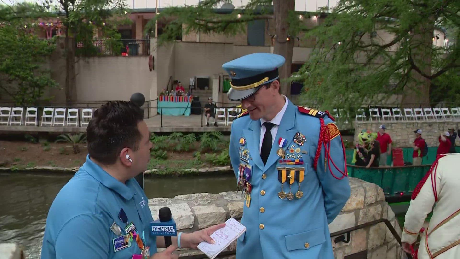 KENS 5's Mike Jimenez is live at the San Antonio Riverwalk. 