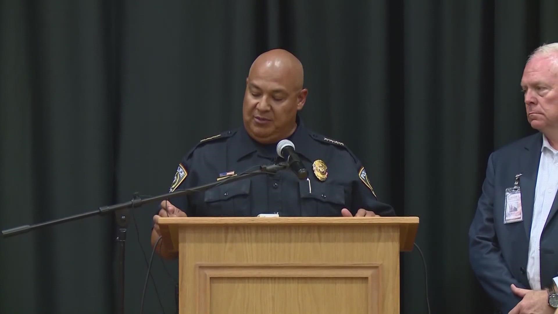 Police Chief Pete Arredondo's potential firing is on the agenda.