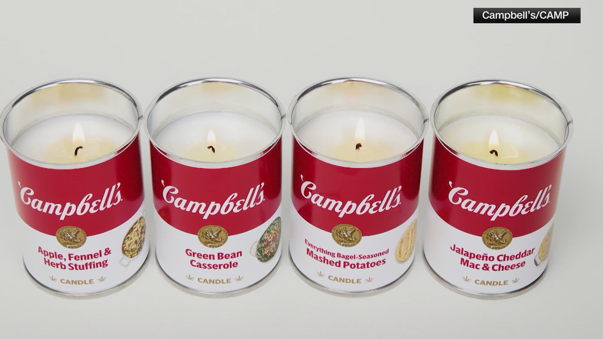 The candles go on sale on the company's website on November 18.