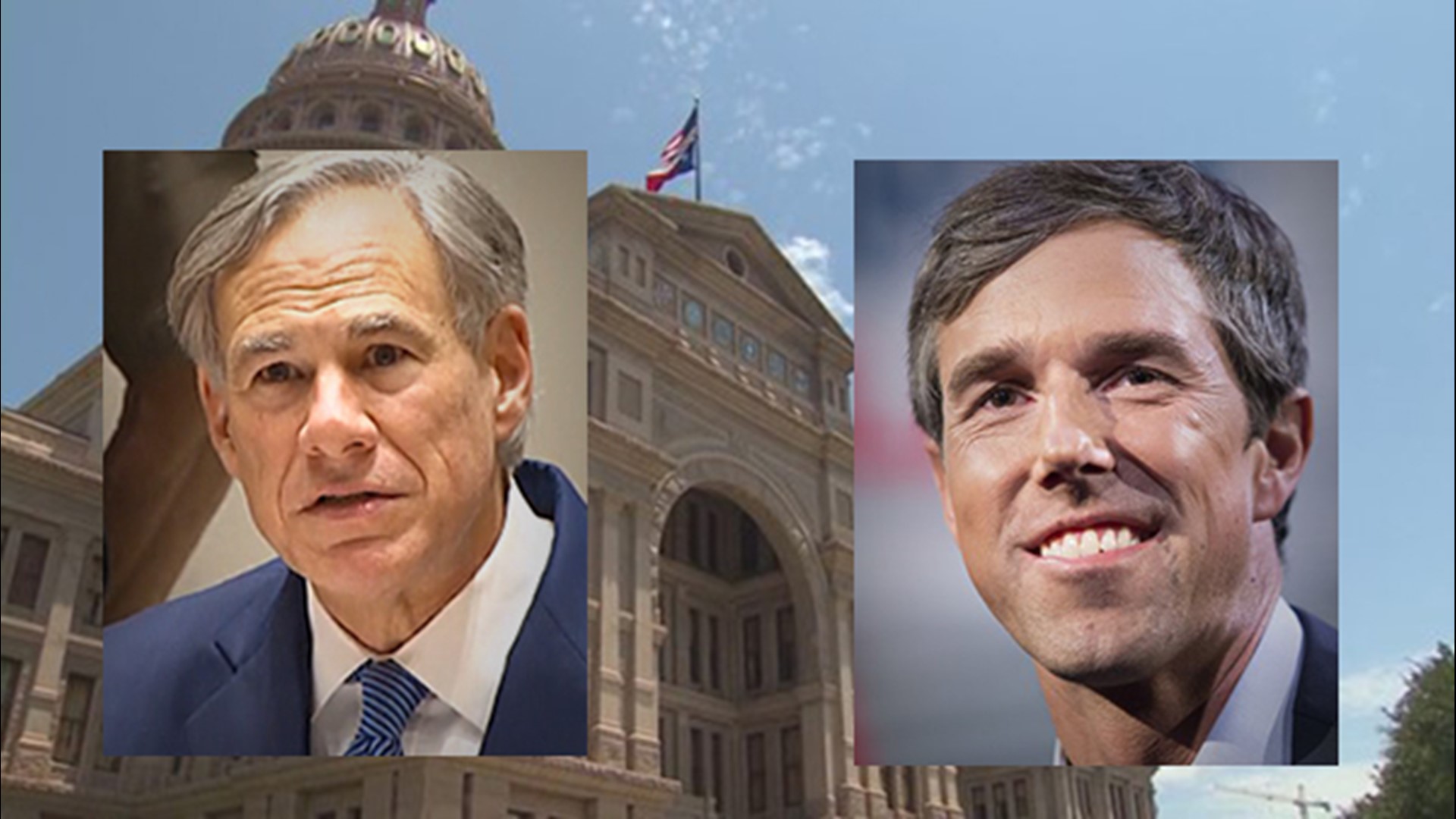Abbott collected endorsements from law enforcement officers across the state and traded jabs with O'Rourke over police funding and bail reform.